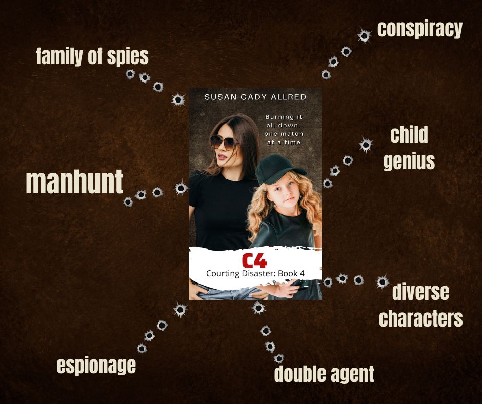 C4: A YA Spy  Thriller Mystery (Courting Disaster Book 4)